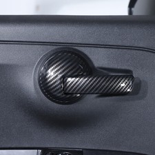 2pcs ABS Carbon Fiber Door