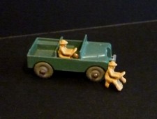 Matchbox Lesney Moko 12a Land Rover replacement Tan Painted Driver (Driver Only)