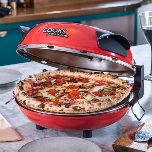 Electric pizza oven - pizza, maker