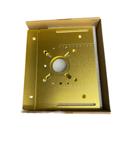 Aluminum router table insert - router,