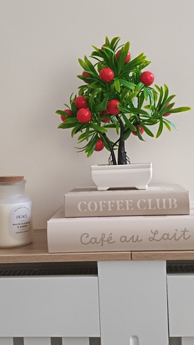 Artificial potted bonsai tree - artificial,