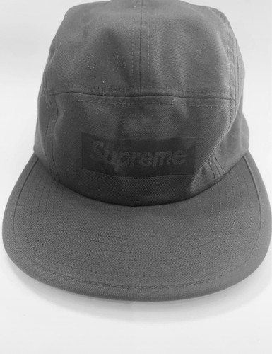Supreme panel cap black - black, rare