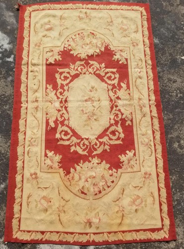 Antique french aubusson - french, floral