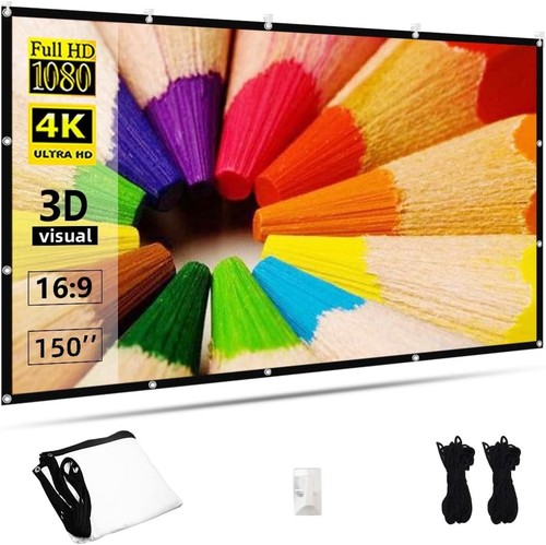 150 inch projector screen - inch,