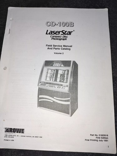 Rowe 100b laser star - cd-100b,