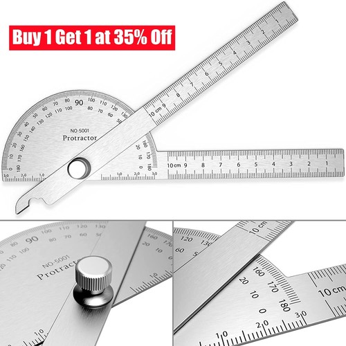 180 protractor round head - 180°,
