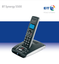 BT Synergy 5500 Cordless Phone with Answering Machine & SIM Card Reader