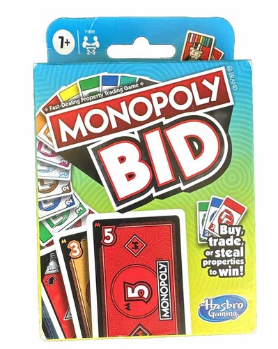 Monopoly bid game - bid,