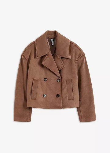Short reefer coat - short,