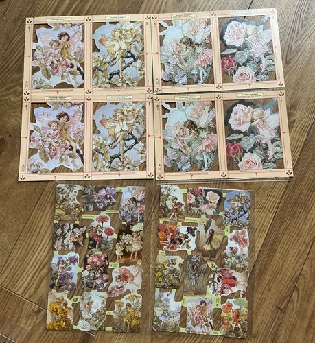 Vintage flower fairies - 6,