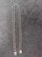Mens Iced Out Diamond Thick
