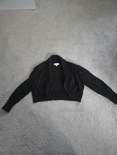 Monsoon black open-front