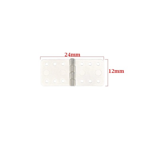 Control surface pinned hinges - pinned,