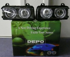 DEPO Angel Eyes Headlights for