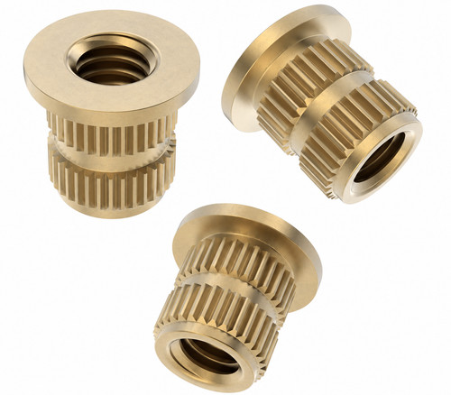 Threaded solid brass - , m4