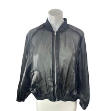 Zara Women's Black Mesh Sheer