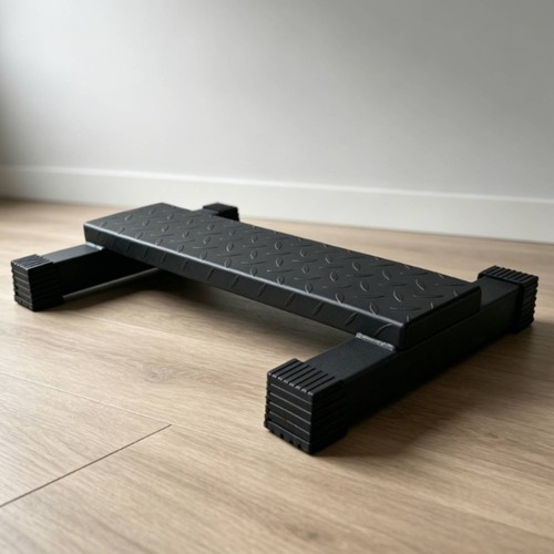 Calf raise block stretching - calf,