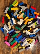 LEGO Bricks 1 x 4 - 100 pcs - Mixed Colours City Friends Star Wars