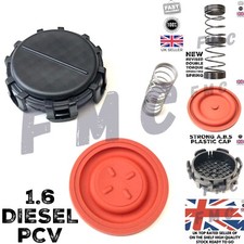 VOLVO 1.6 DIESEL ROCKER COVER PCV VALVE & MEMBRANE C30 S40 V50 V70 