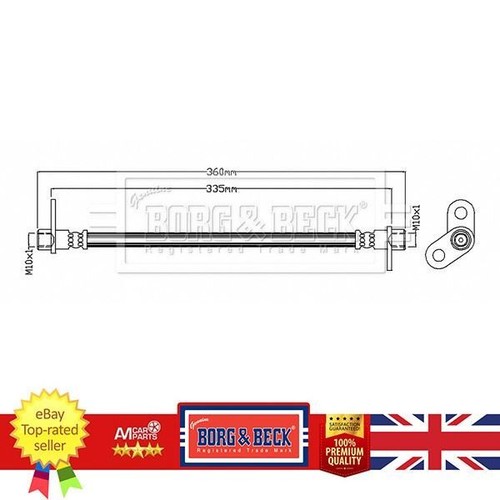 Brake hose for mitsubishi asx - for,