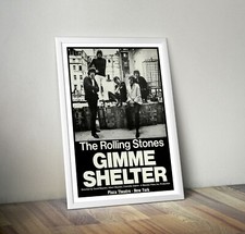 The Rolling Stones Gimme Shelter Reproduction Movie Poster Print  Wall Art