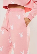 PLAYBOY OVERSIZE JOGGERS PINK SIZE 6  - SEE MY OTHER ADVERTS FOR MORE SIZES