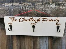 Personalised Wooden Wall Key