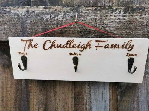 Personalised wooden wall - personalised,