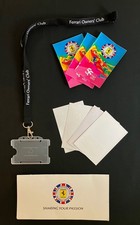 Official Ferrari Owners Club Lanyard, Pass Holder, Winscreen Stickers & Wallet.