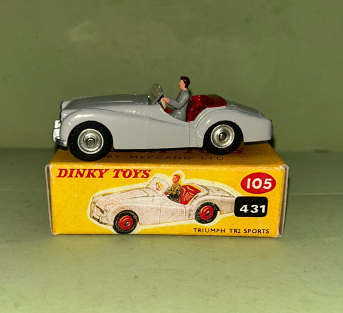 Dinky 105 triumph tr2 - 105,