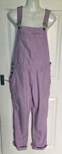 LADIES SIZE 10 LILAC DUNGAREES