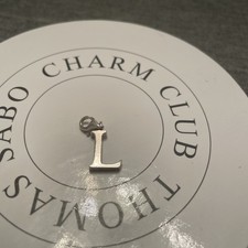 Thomas Sabo Sterling Silver 925 initial L Charm pendant 