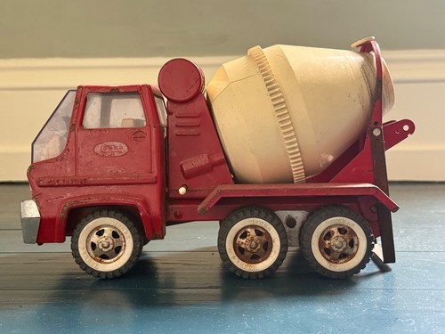 Vintage tonka cement mixer - vintage,