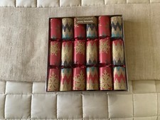 NINA CAMPBELL FOR PENNY KENNEDY SET OF 6  LUXURY CHRISTMAS CRACKERS BRAND NEW