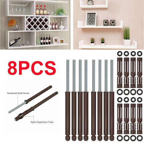 8pcs floating shelves - floating,