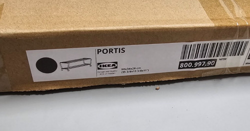 Ikea portis shoe - shoe, black