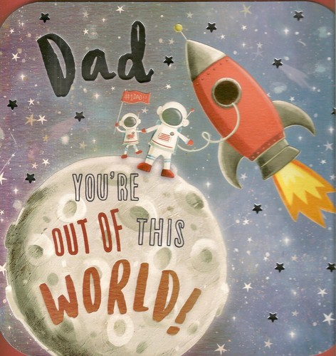 Father day dad - father's, large
