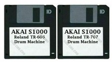 Akai S1000 Set of Two Floppy