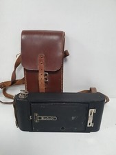 Eastman Kodak A116 Fold Out Camera with Leather Case No.1A Pocket Kodak UNTESTED
