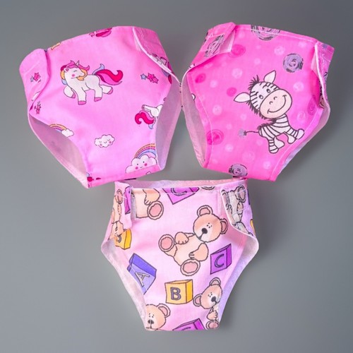 Dolls diapers pants fits - 3,