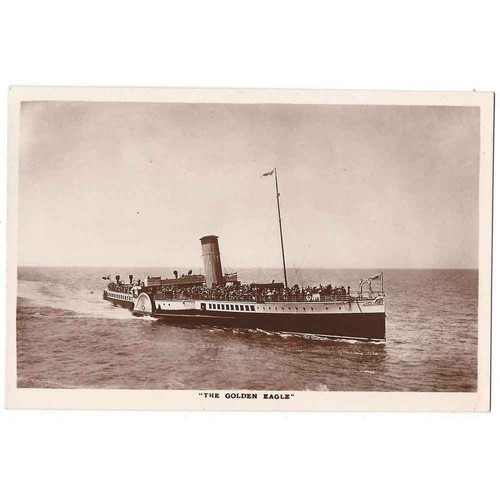 Golden eagle paddle steamer - ps,