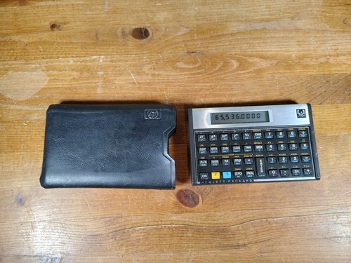 Vintage 15c black silver - hp-15c,