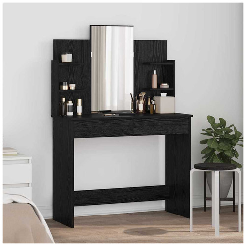 Dressing table black - black, oak