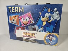 SONIC THE HEDGEHOG Art Set for Kids Art Supplies Colouring Pens Colouring Pencil