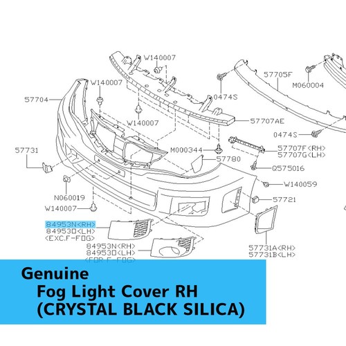 Subaru genuine fog - genuine, light