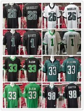 Men's NFL Barkley #26#1#33#98 Philadelphia Eagles American Football Jerseys