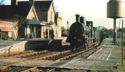 Gwr 2516 cleobury mortimer - gwr,