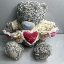Me To You Bear - ‘I Love You This Much’ Hearts With Jumper - 12”