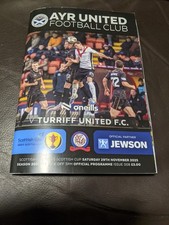 AYR UNITED v  TURRIFF UNITED