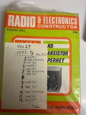 The Radio Constructor  volume